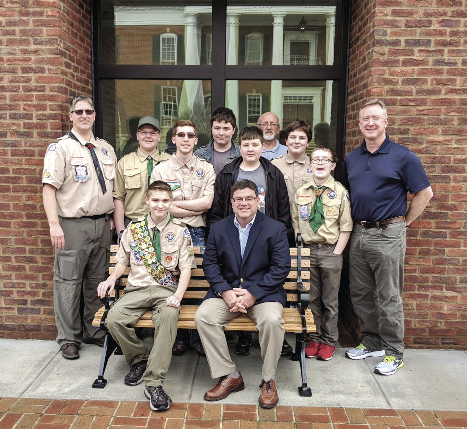 Eagle Project beautifies Annex